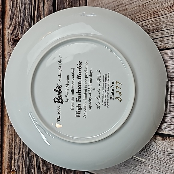 VINTAGE 1959-1966 HIGH FASHION BARBIE DANBURY MINT COLLECTORS PLATES - Picture 3 of 13